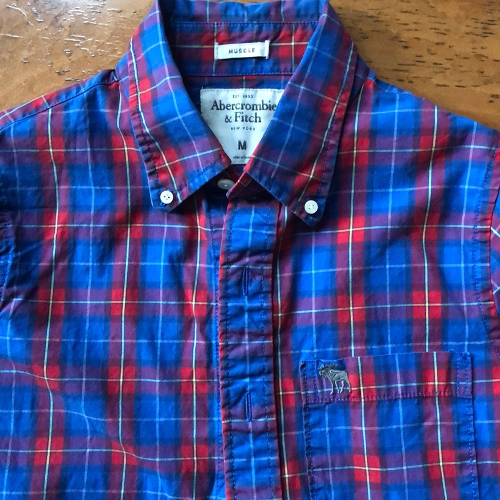 Abercrombie & Fitch long sleeve button down
